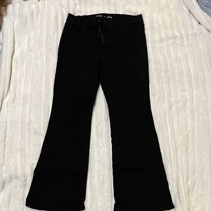 Old Navy Women's Black Flare Jeans
